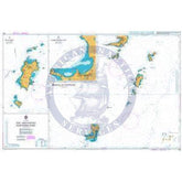 British Admiralty Nautical Chart  793: The Grenadines - Northern Part